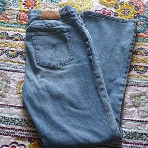 Ralph Lauren 10 light wash boot cut mid rise jeans